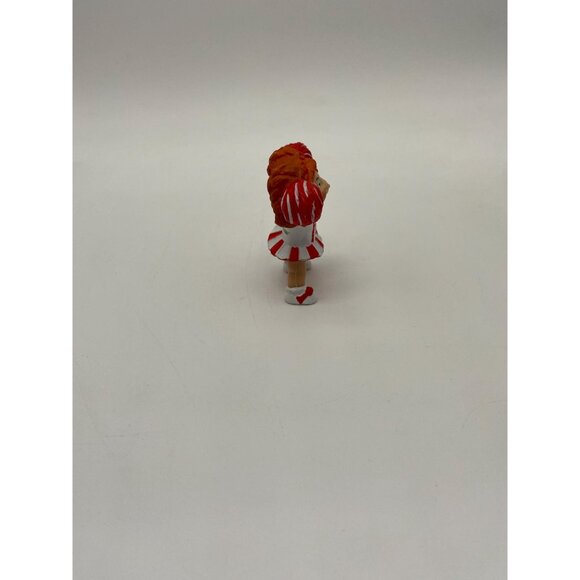 Vintage 1980s Cabbage Patch Kids Red Hair Cheerleader Girl Figurine - Retro Coll - Picture 5 of 7